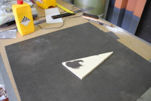 Iskanje odtenka dekorativnega betona